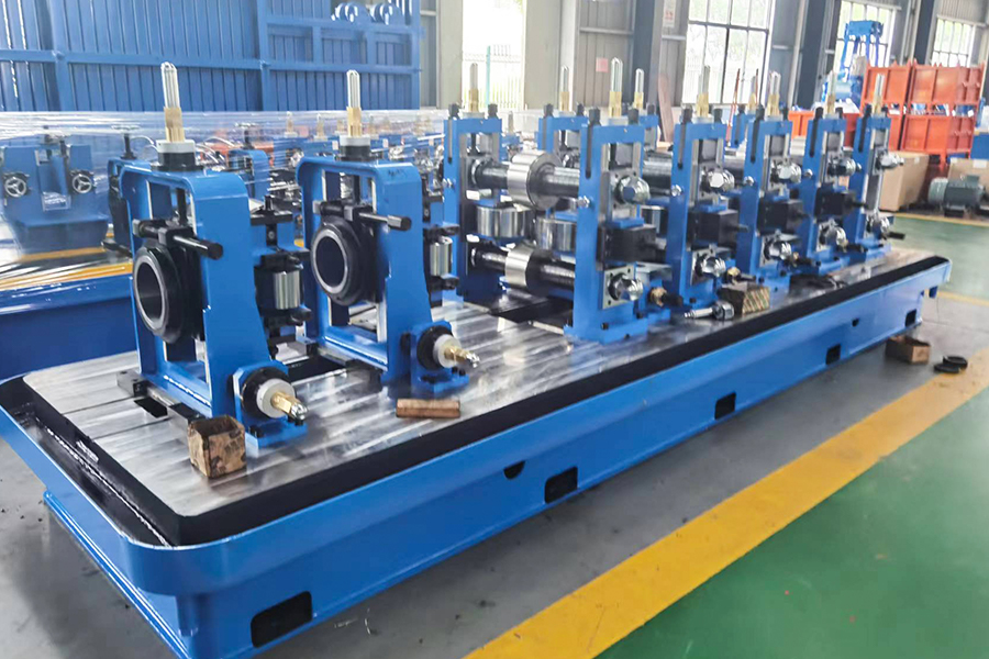 120x120x6.0 mm ERW Tube Machine; Roller de intercambio cuadrado