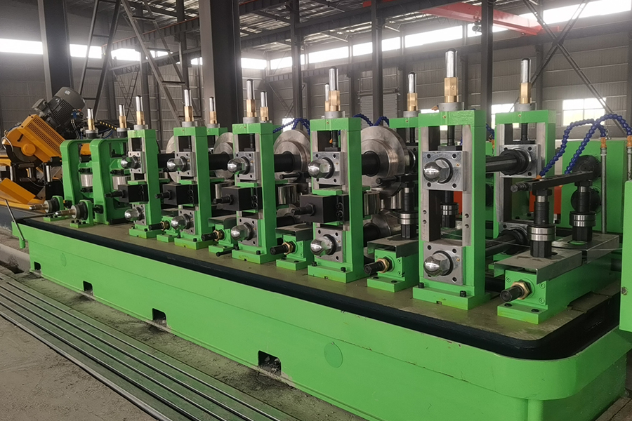 Máquina de tubos ERW 80x80x4.0 mm ERW; Roller de intercambio cuadrado