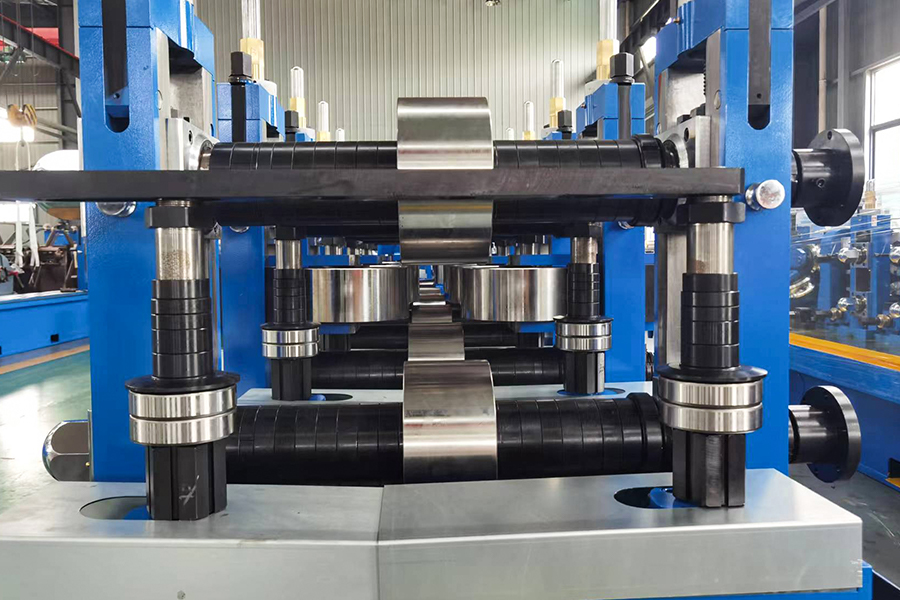 120x120x6.0 mm ERW Tube Machine; Roller de intercambio cuadrado